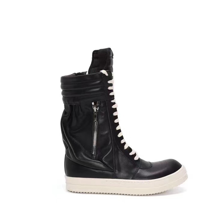 Rick Owens High Top Sneakers - PerfectKickZ
