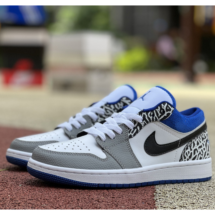 Air Jordan 1 Low AJ1 True Blue  Sneaker  DM1199-140 - PerfectKickZ
