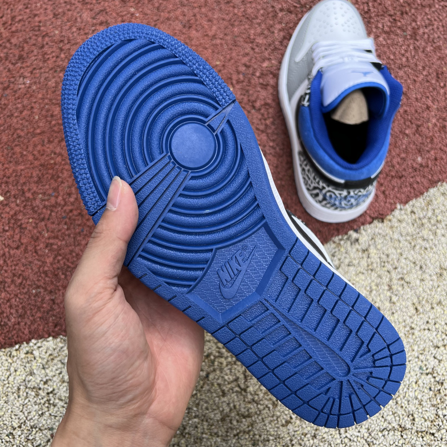 Air Jordan 1 Low AJ1 True Blue  Sneaker  DM1199-140 - PerfectKickZ