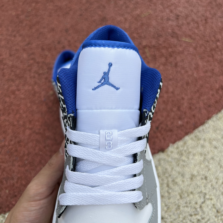 Air Jordan 1 Low AJ1 True Blue  Sneaker  DM1199-140 - PerfectKickZ