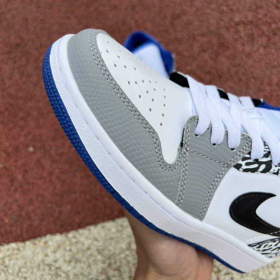 Air Jordan 1 Low AJ1 True Blue  Sneaker  DM1199-140 - PerfectKickZ