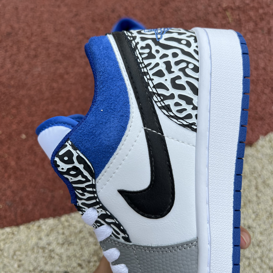 Air Jordan 1 Low AJ1 True Blue  Sneaker  DM1199-140 - PerfectKickZ