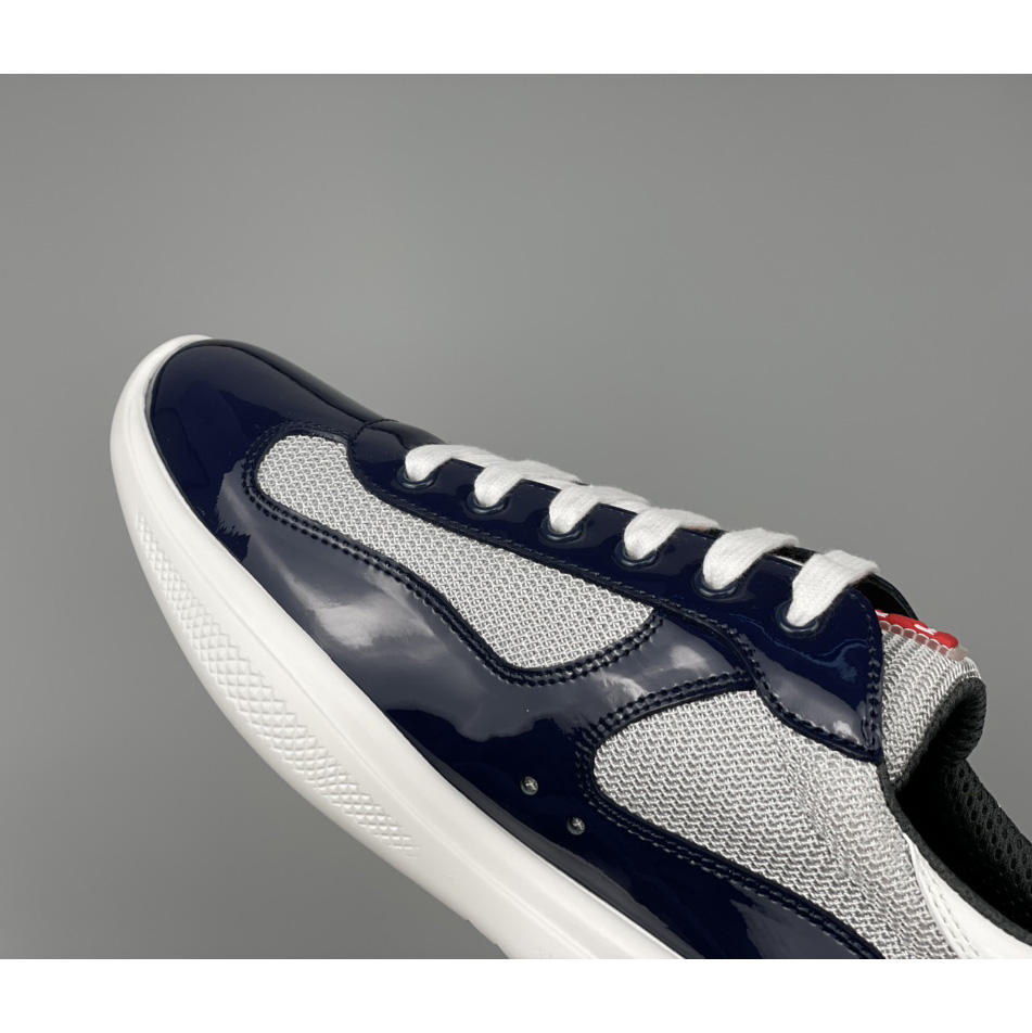 Prada Male America's Cup Sneaker In Blue(upon uk size) - PerfectKickZ