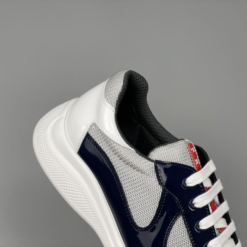 Prada Male America's Cup Sneaker In Blue(upon uk size) - PerfectKickZ