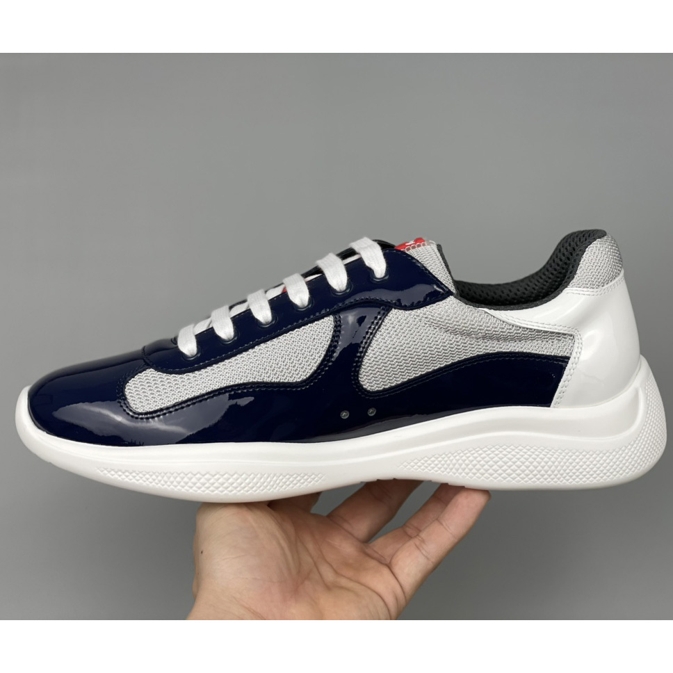 Prada Male America's Cup Sneaker In Blue(upon uk size) - PerfectKickZ