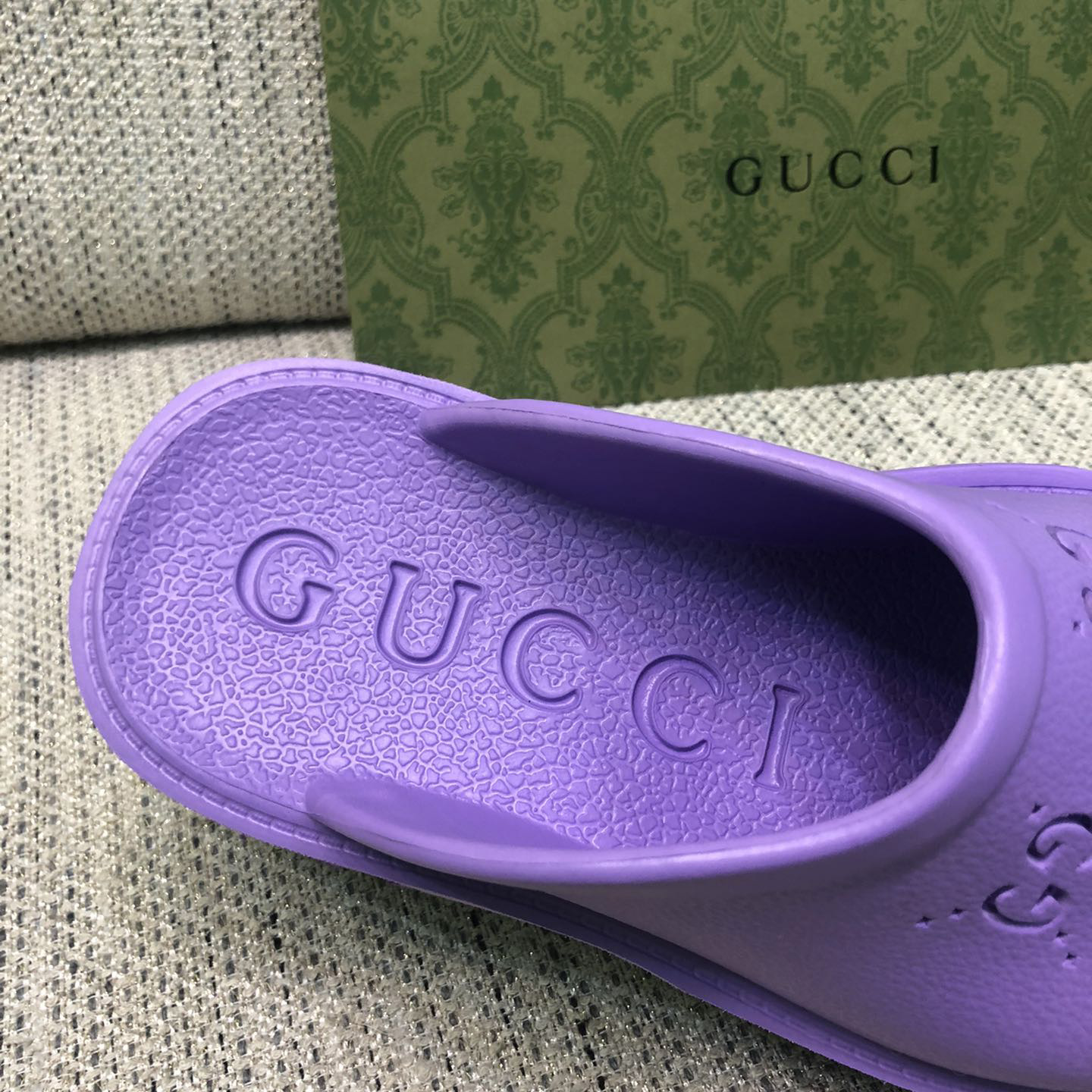 Gucci GG Slip-On Sandal - PerfectKickZ