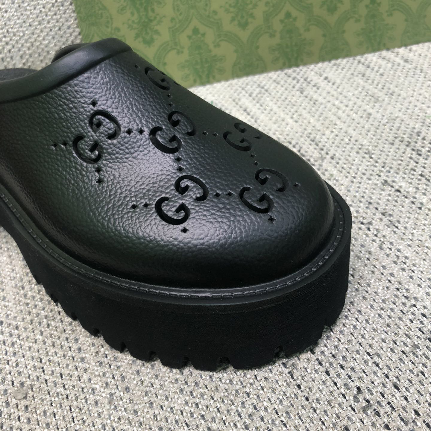 Gucci GG Slip-On Sandal - PerfectKickZ