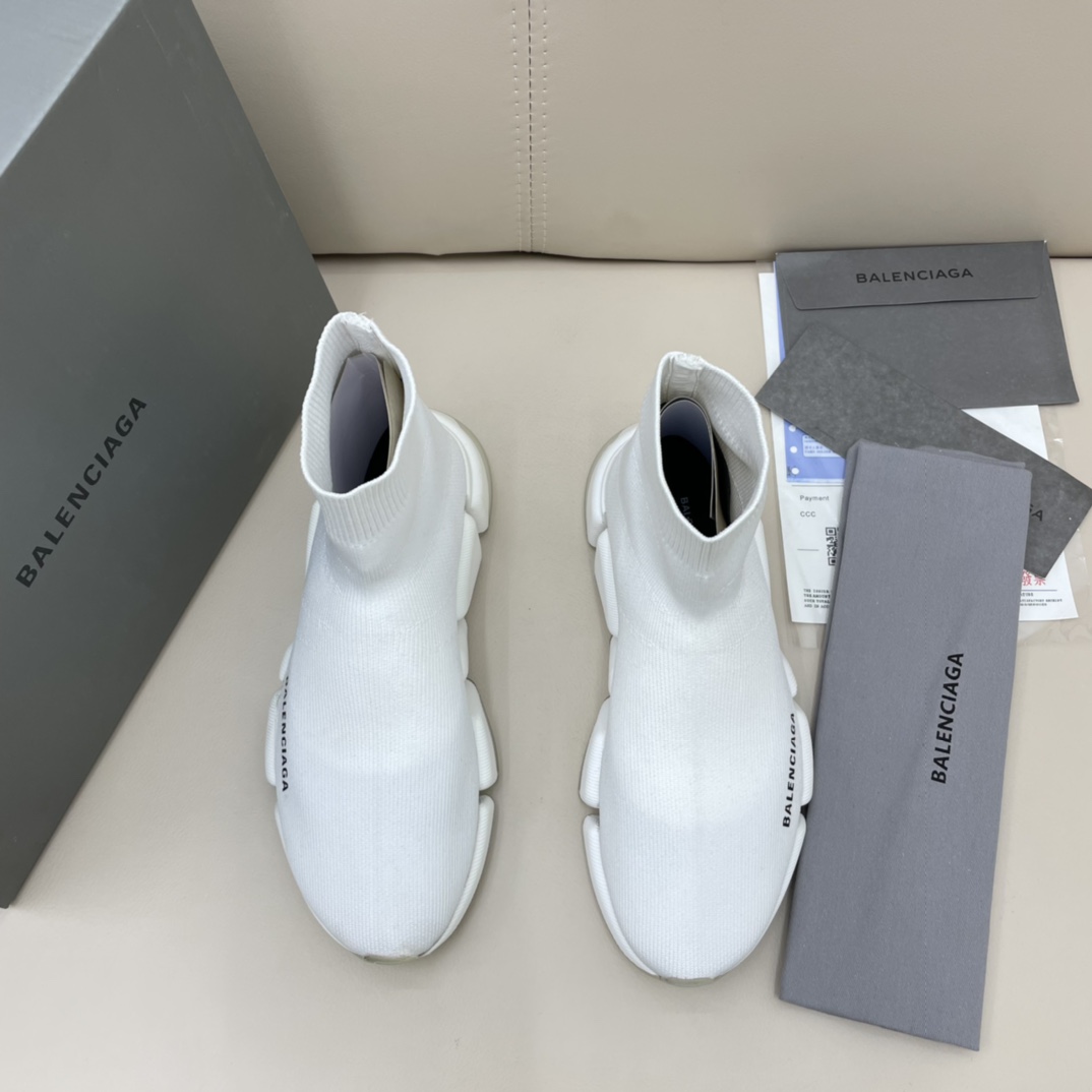 Balenciaga  Speed 2.0 Recycled Knit Sneaker  - PerfectKickZ