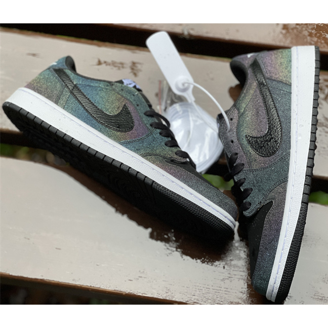 Travis Scott x Fragment x Air Jordan 1 Low'Military Blue'Sneaker   DM7866-199 - PerfectKickZ