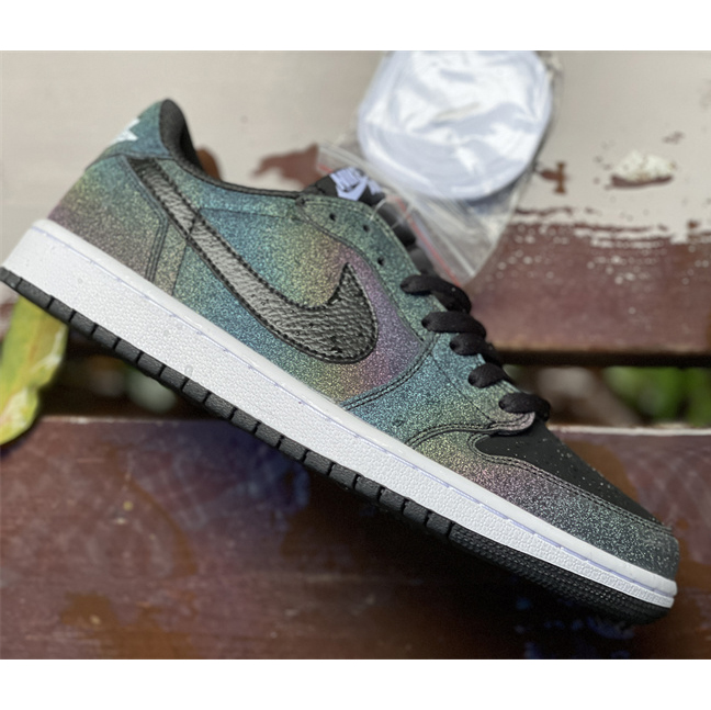 Travis Scott x Fragment x Air Jordan 1 Low'Military Blue'Sneaker   DM7866-199 - PerfectKickZ