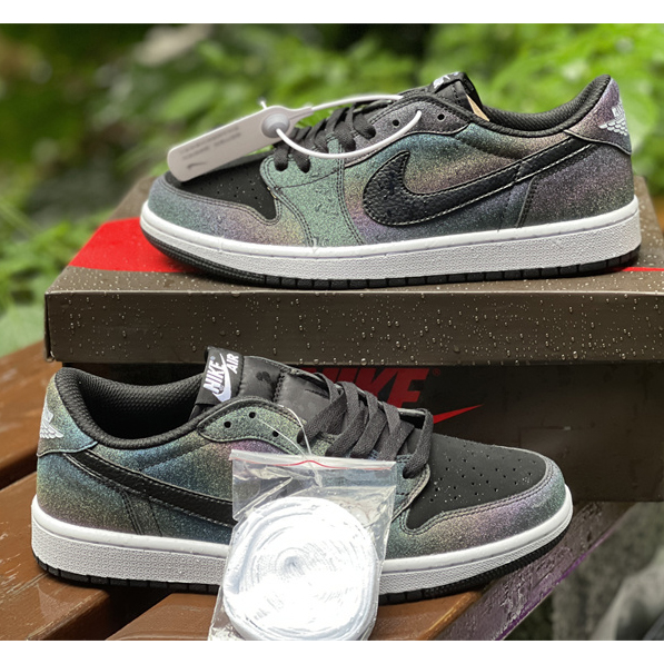 Travis Scott x Fragment x Air Jordan 1 Low'Military Blue'Sneaker   DM7866-199 - PerfectKickZ