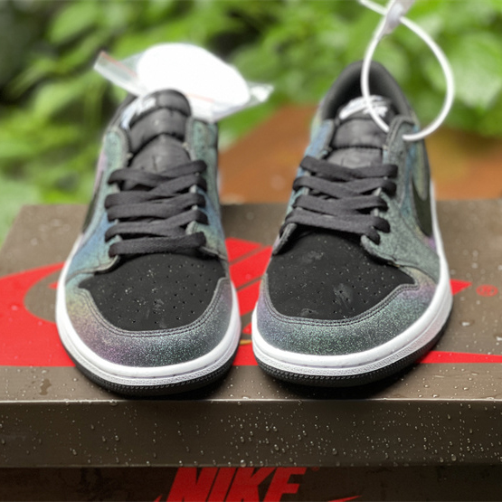 Travis Scott x Fragment x Air Jordan 1 Low'Military Blue'Sneaker   DM7866-199 - 