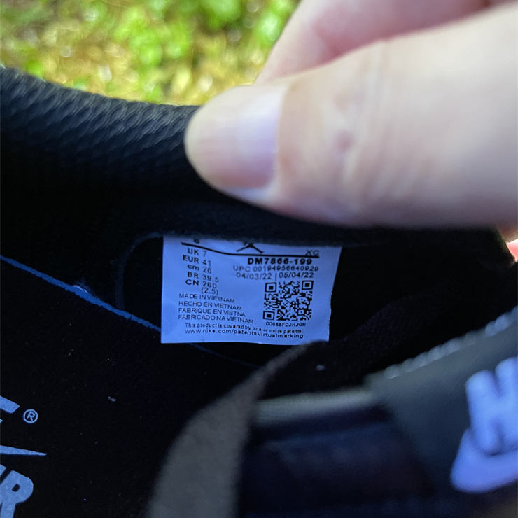 Travis Scott x Fragment x Air Jordan 1 Low'Military Blue'Sneaker   DM7866-199 - 