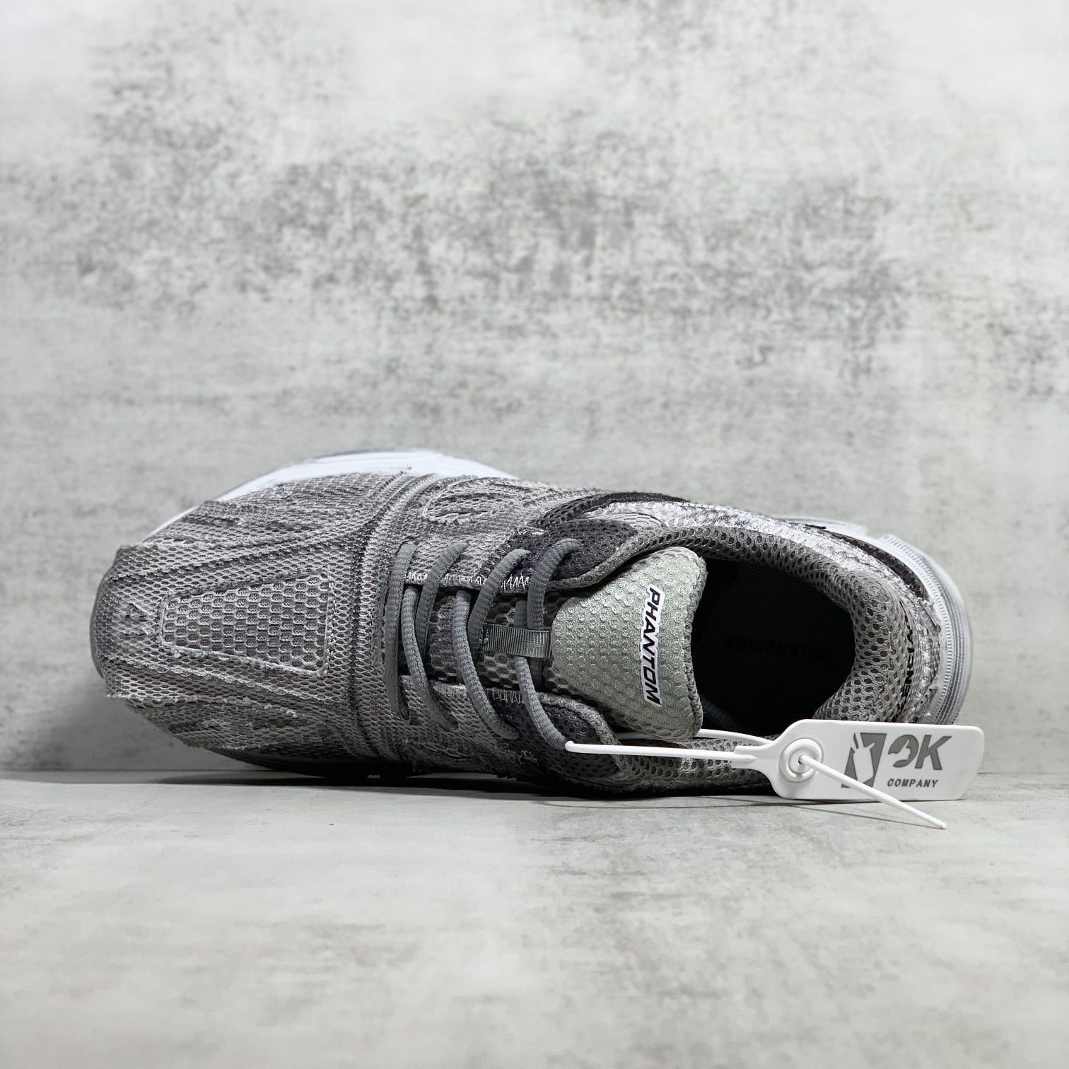Balenciaga Men's Phantom Sneaker Washed In Grey - PerfectKickZ