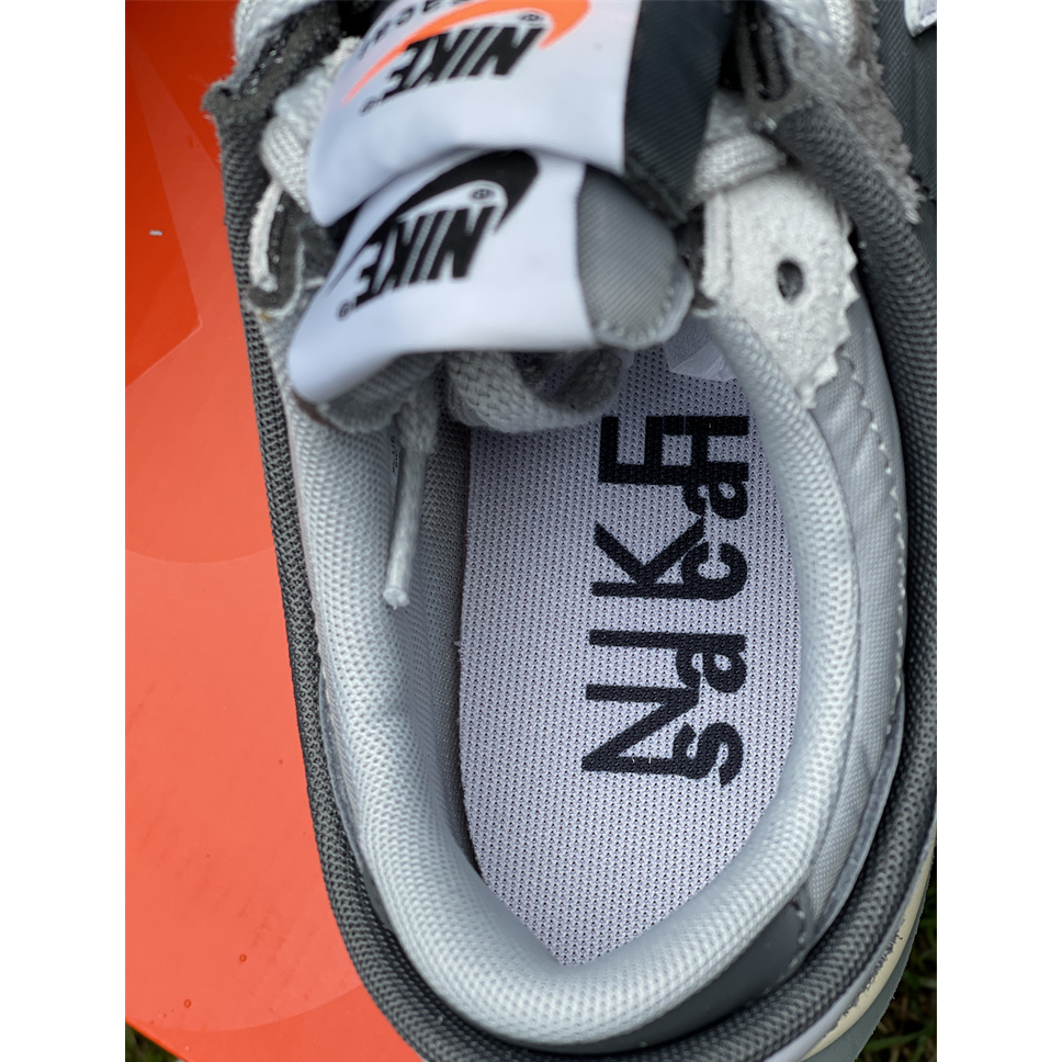 Sacai x Nike Air Zoom Cortez SP 4.0"Grey White"4.0 Sneaker DQ0581 001 - 