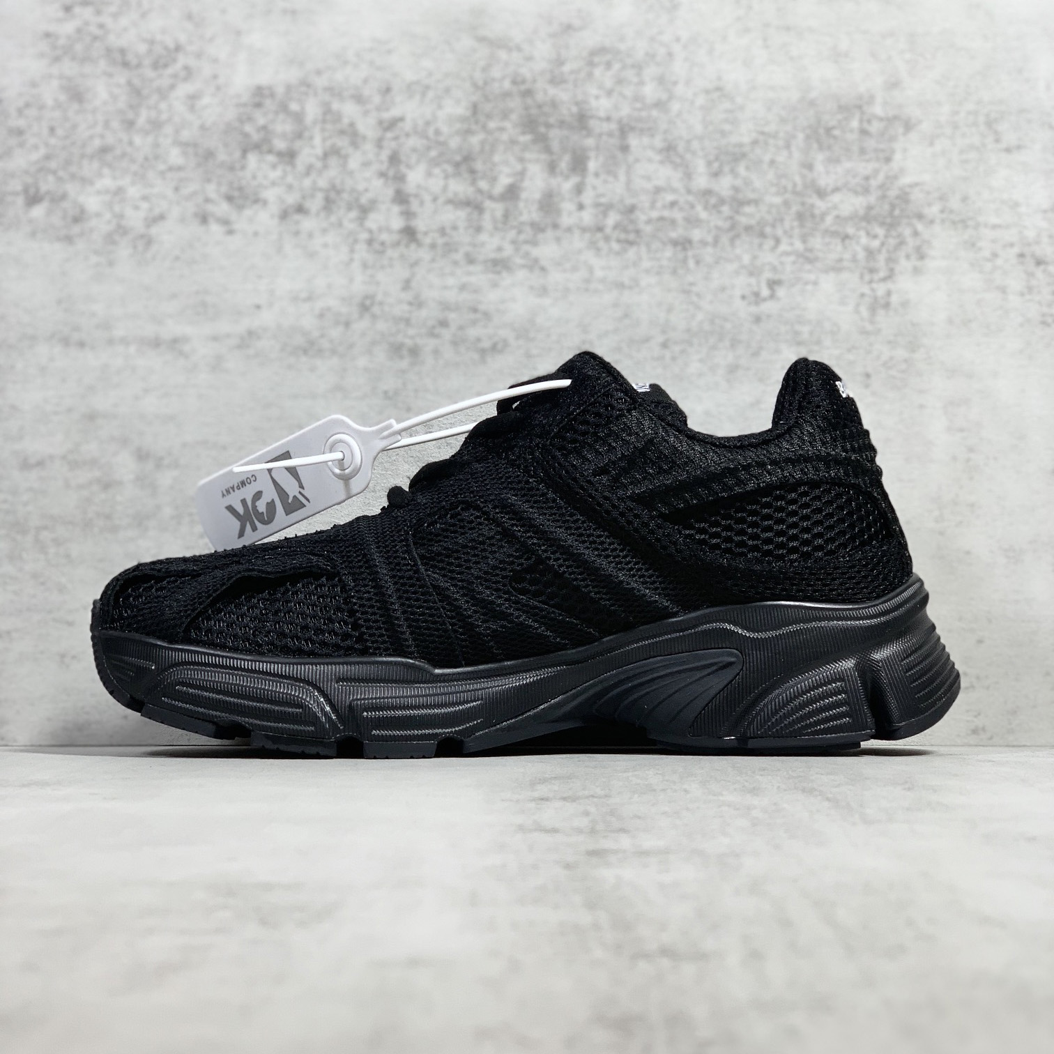 Balenciaga Men's Phantom Sneaker Washed In Black - PerfectKickZ