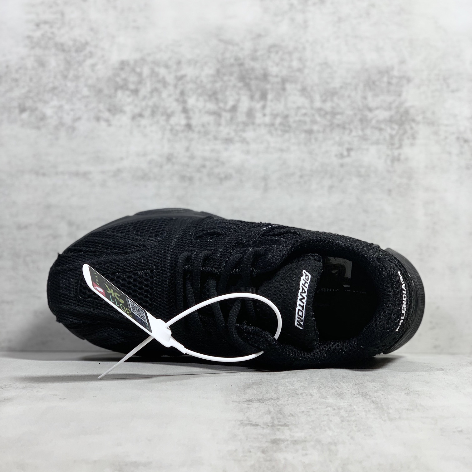 Balenciaga Men's Phantom Sneaker Washed In Black - PerfectKickZ