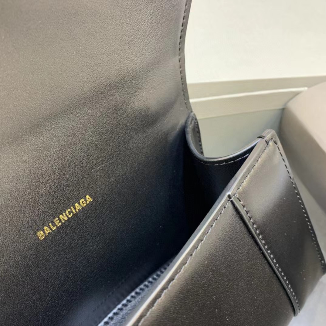 Balenciaga Logo Print Leather Handbag(19-11-8 cm) - PerfectKickZ