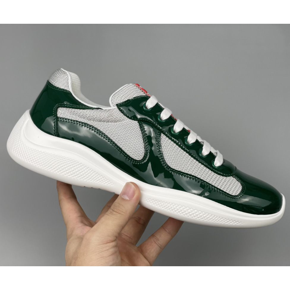 Prada Male America's Cup Sneaker In Green(Upon UK size) - PerfectKickZ