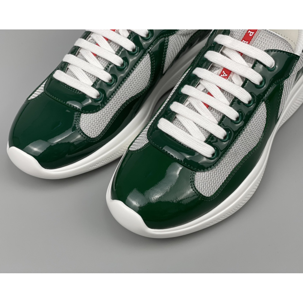 Prada Male America's Cup Sneaker In Green(Upon UK size) - PerfectKickZ