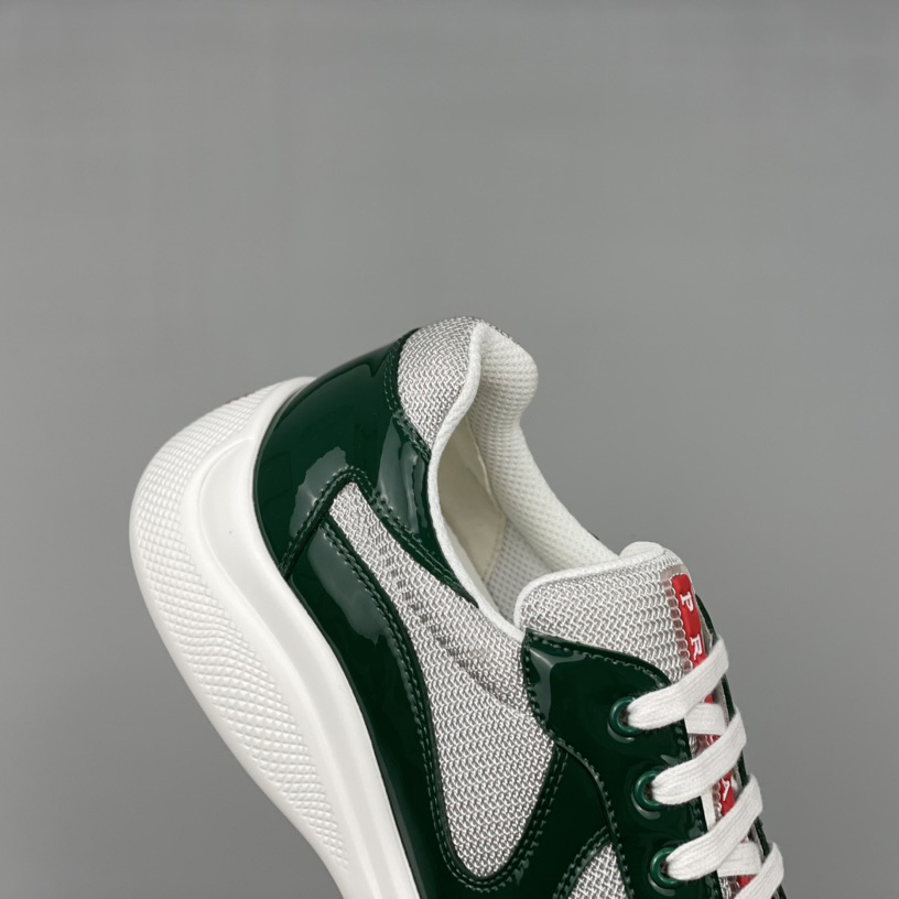Prada Male America's Cup Sneaker In Green(Upon UK size) - PerfectKickZ