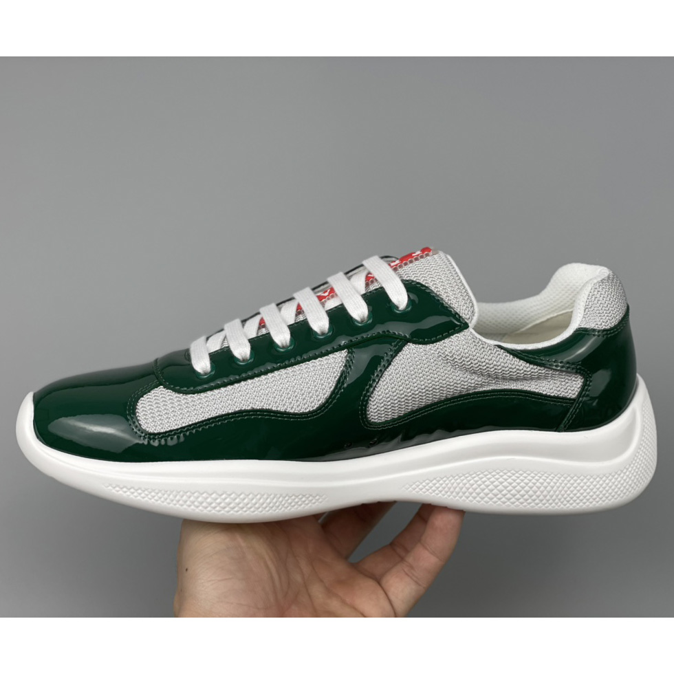 Prada Male America's Cup Sneaker In Green(Upon UK size) - PerfectKickZ