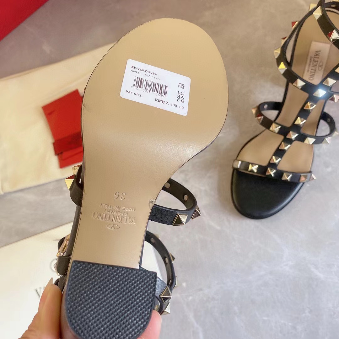 Valenti Rockstud Women's Heeled Sandals - PerfectKickZ