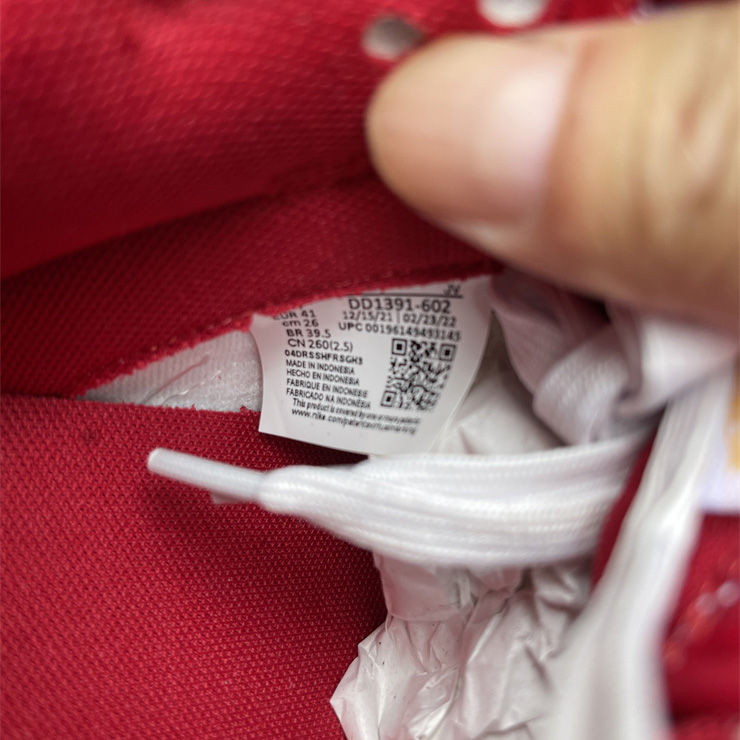 Nike Dunk Low''Gym Red'' Sneaker   DD1391 602 - PerfectKickZ