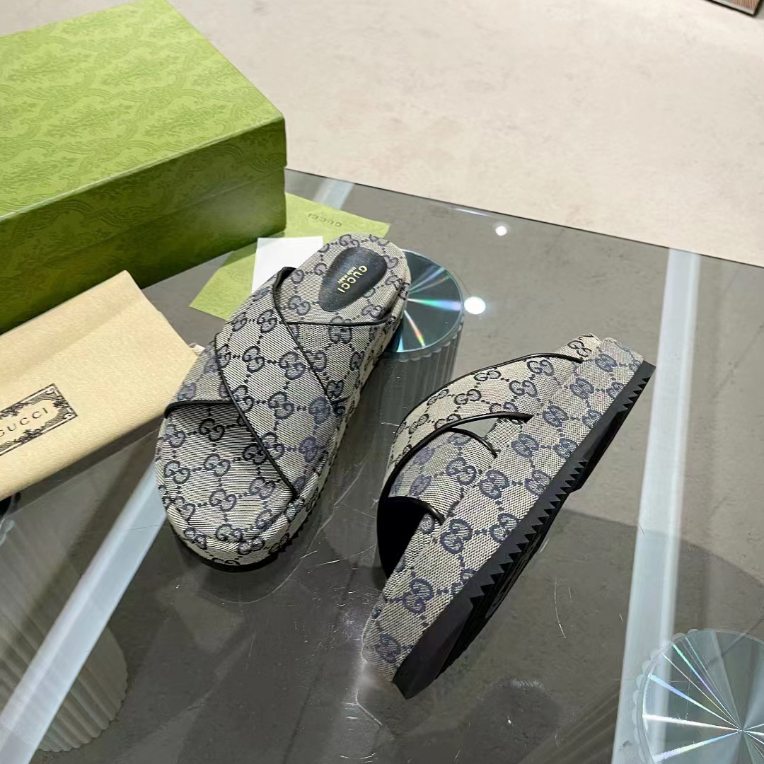 Gucci Women's GG Platform Slide Sandal - 