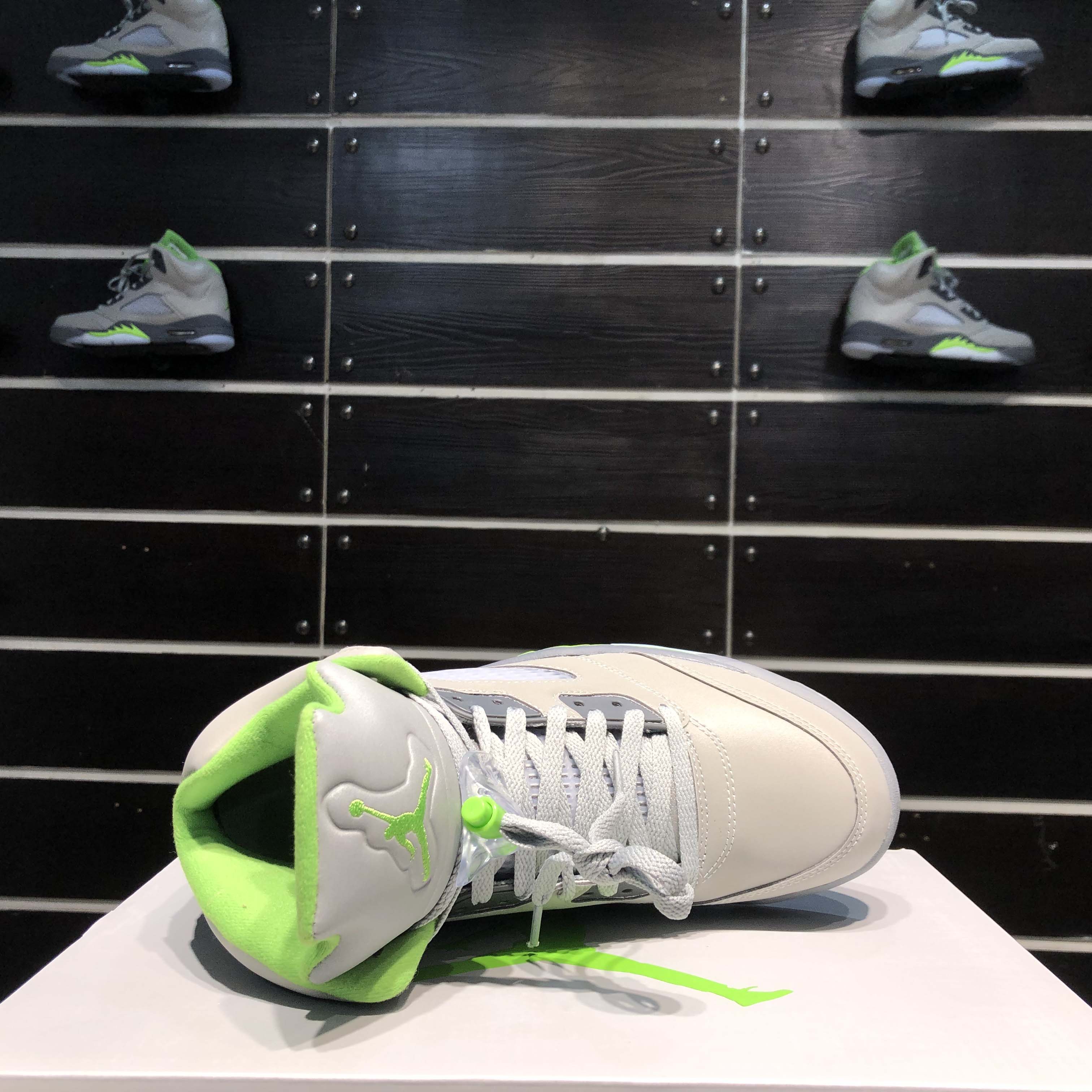 Air Jordan 5 “Green Bean”Sneaker   DM9014-003 - PerfectKickZ