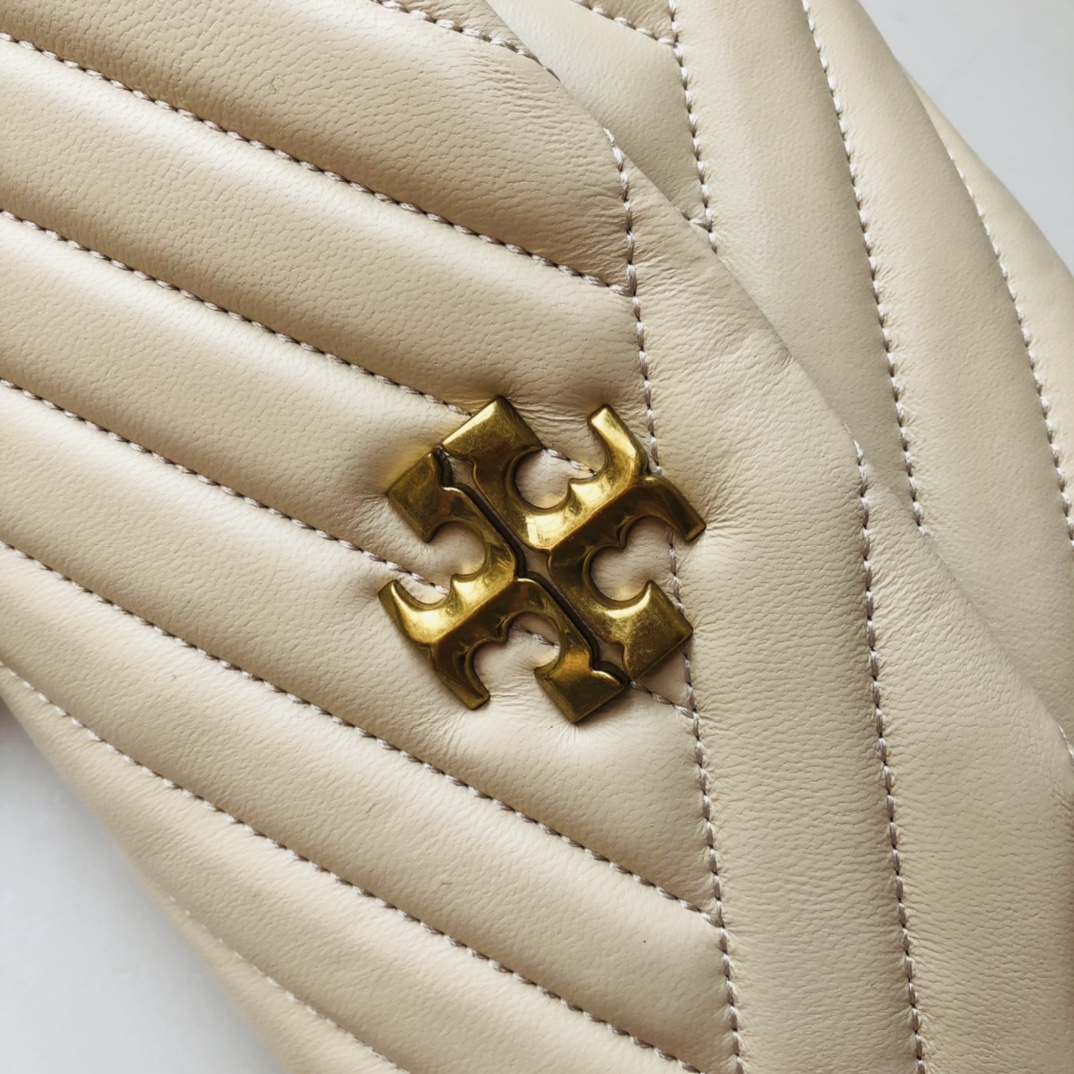 ToryBurch Kira Chevron Convertible Shoulder Bag(22.5-15-8cm)  TB316S90452 - PerfectKickZ