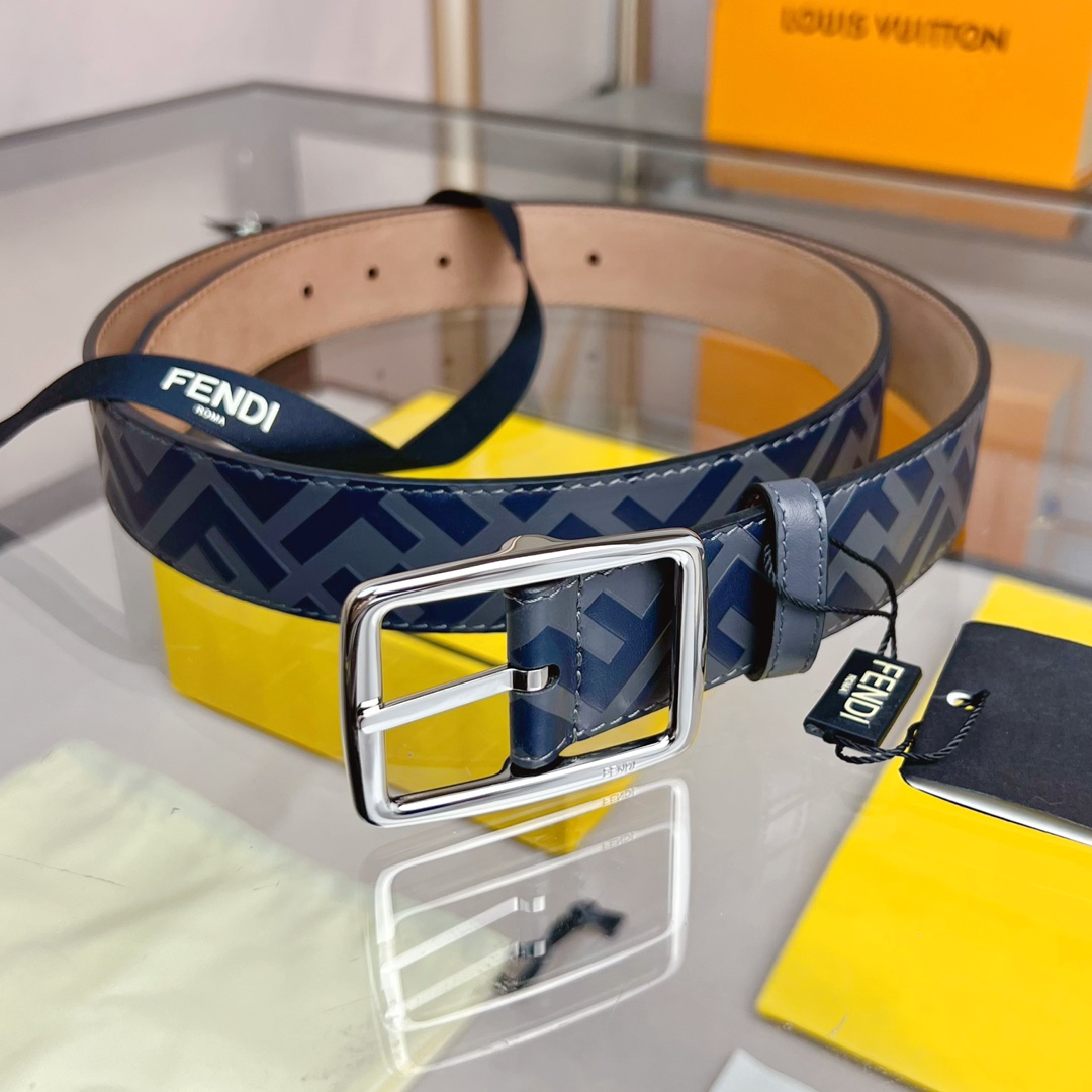 Fendi Leather Belt  - PerfectKickZ