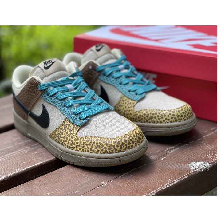 Nike Dunk Low ''Safari'' Sneaker    DX2654-200  - PerfectKickZ