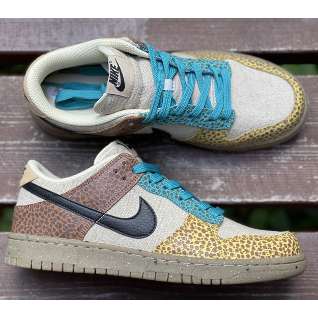 Nike Dunk Low ''Safari'' Sneaker    DX2654-200  - PerfectKickZ