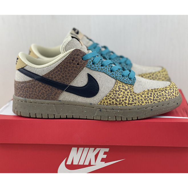 Nike Dunk Low ''Safari'' Sneaker    DX2654-200  - PerfectKickZ
