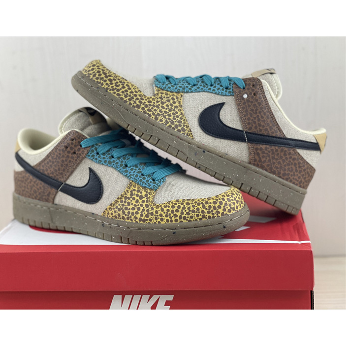 Nike Dunk Low ''Safari'' Sneaker    DX2654-200  - PerfectKickZ