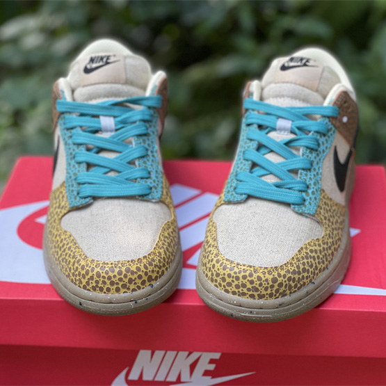 Nike Dunk Low ''Safari'' Sneaker    DX2654-200  - PerfectKickZ