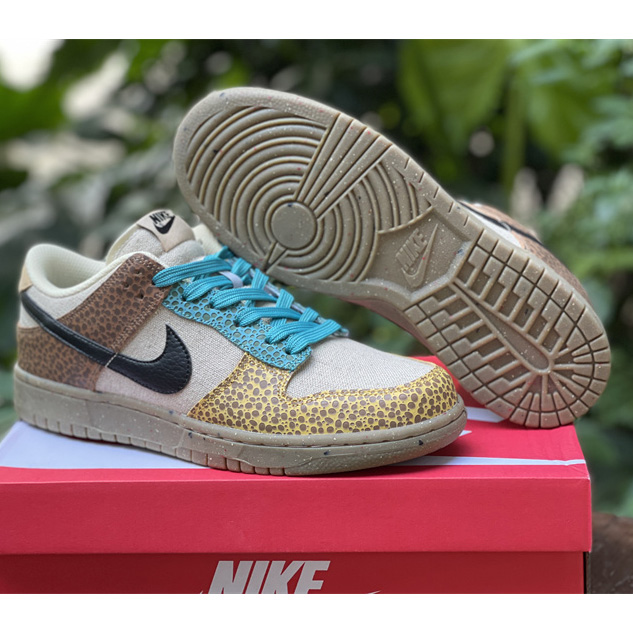 Nike Dunk Low ''Safari'' Sneaker    DX2654-200  - PerfectKickZ