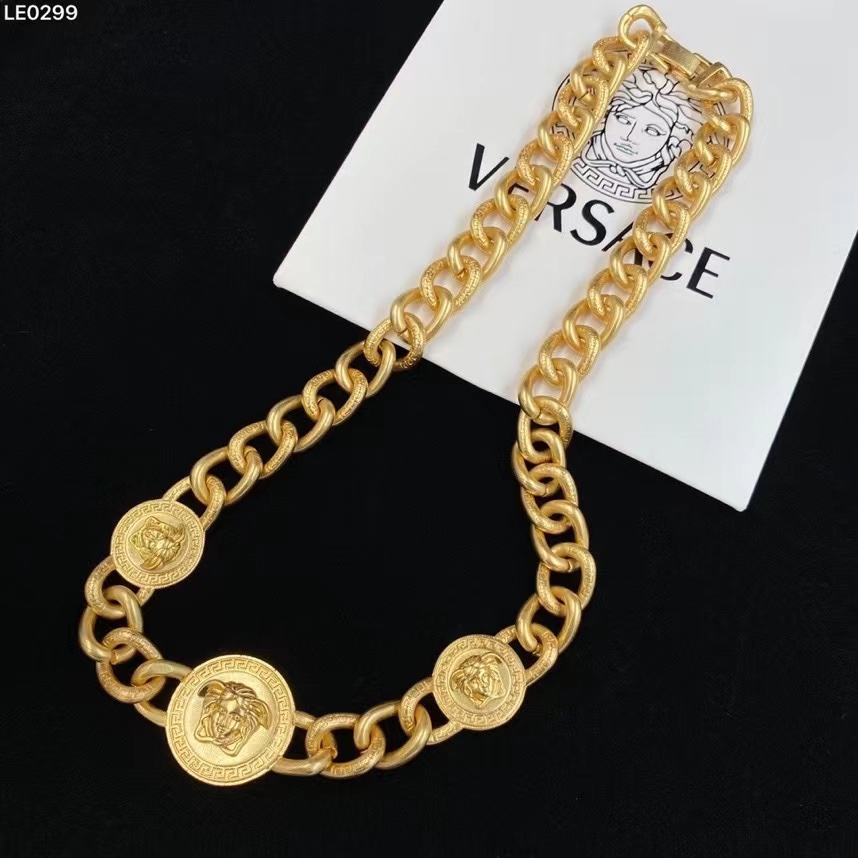 Versace Medusa Necklace - PerfectKickZ