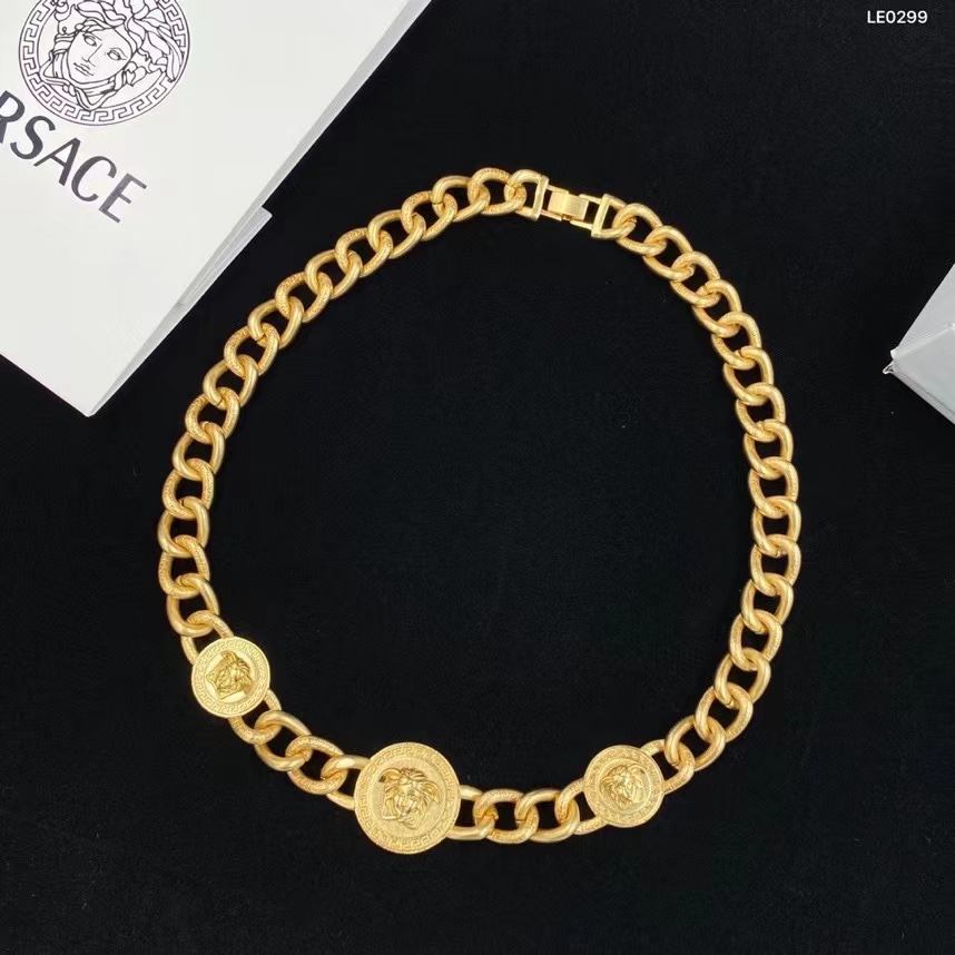 Versace Medusa Necklace - PerfectKickZ