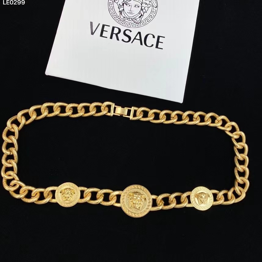 Versace Medusa Necklace - PerfectKickZ