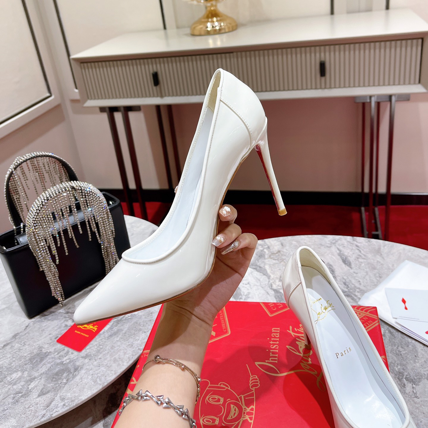 Christian Louboutin Sporty Kate Pump  85mm - PerfectKickZ