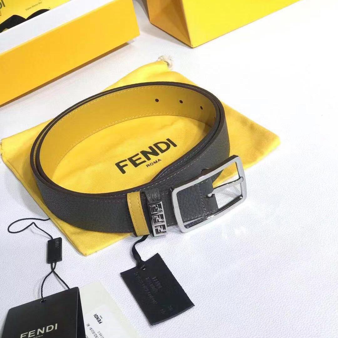 Fendi Leather Belt  - PerfectKickZ
