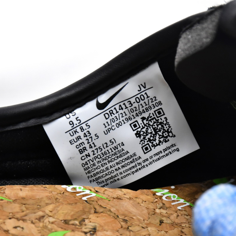 Union LA x Nike Cortez Off-Noir Sneaker   DR1413-001 - 