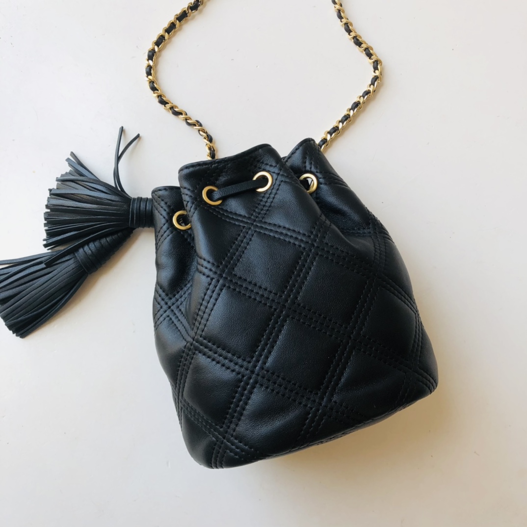 ToryBurch Fleming Bucket  Bag(18-15-12cm) TB310 - PerfectKickZ