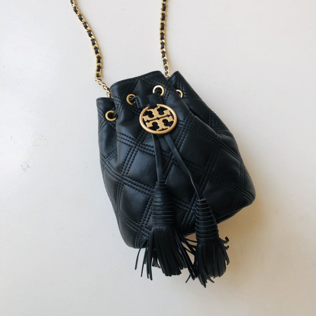 ToryBurch Fleming Bucket  Bag(18-15-12cm) TB310 - PerfectKickZ