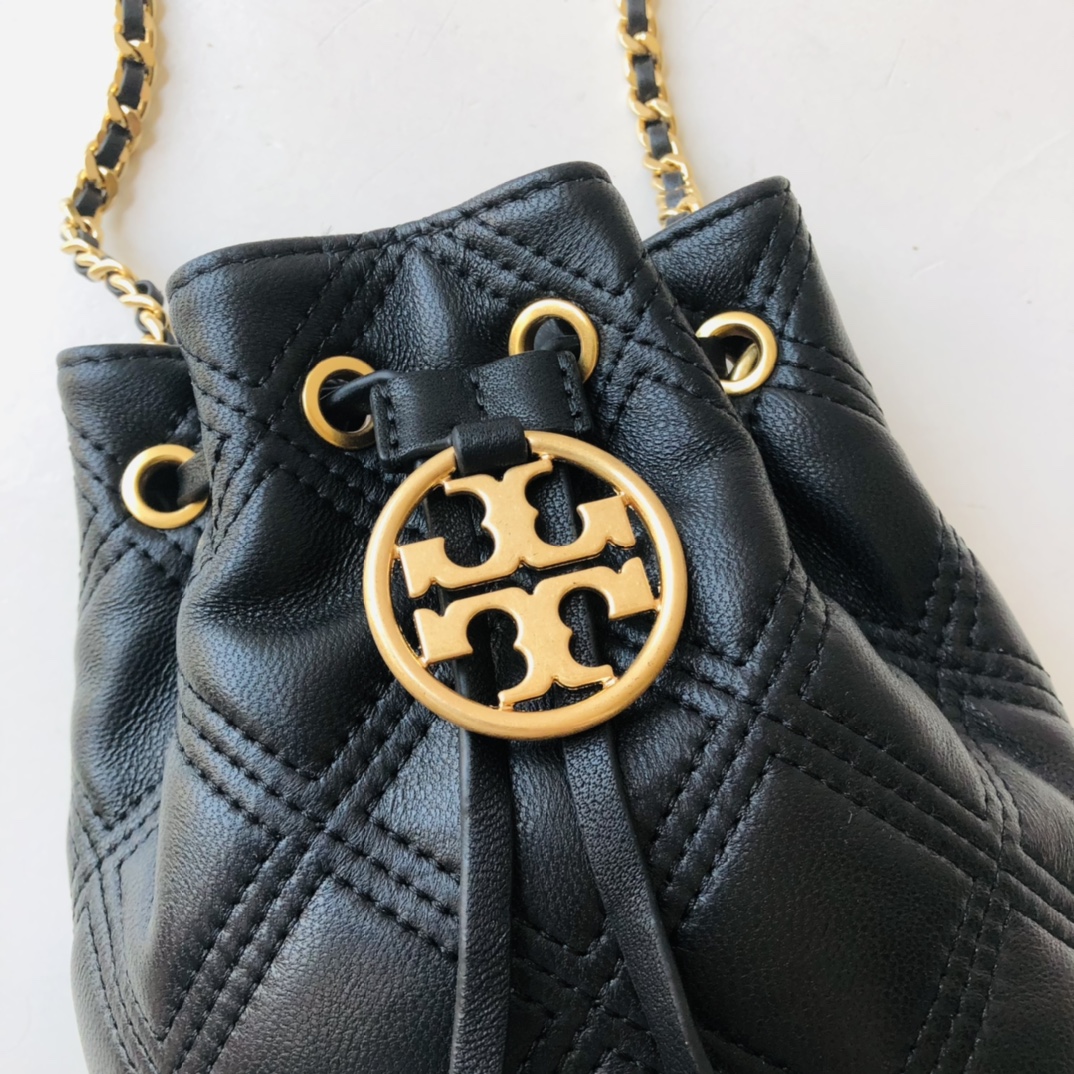 ToryBurch Fleming Bucket  Bag(18-15-12cm) TB310 - PerfectKickZ