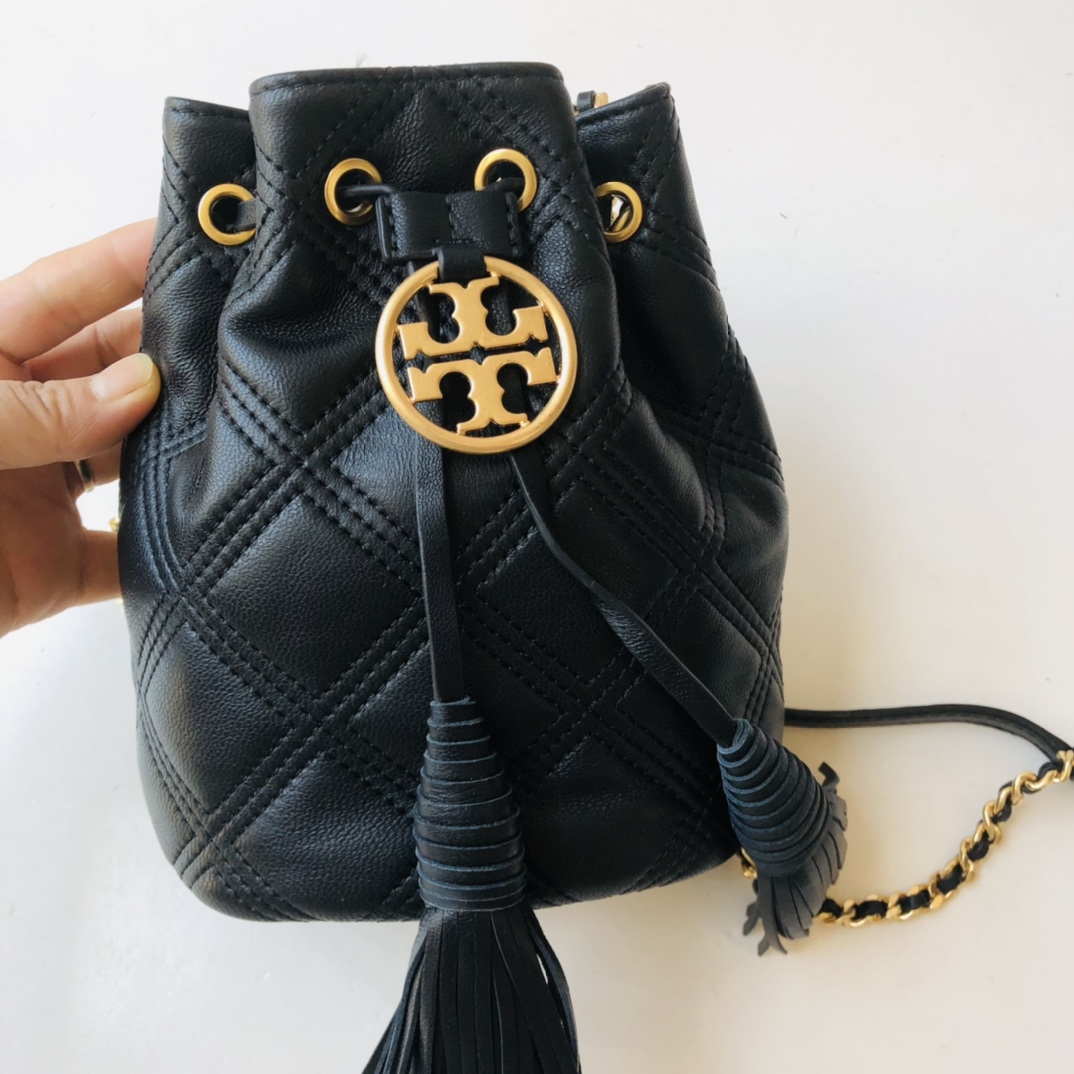 ToryBurch Fleming Bucket  Bag(18-15-12cm) TB310 - PerfectKickZ
