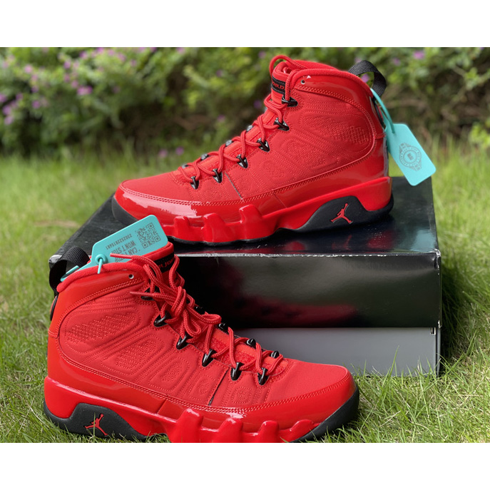 Jordan AJ9 ''Chile Red'' Basketball Shoes - PerfectKickZ