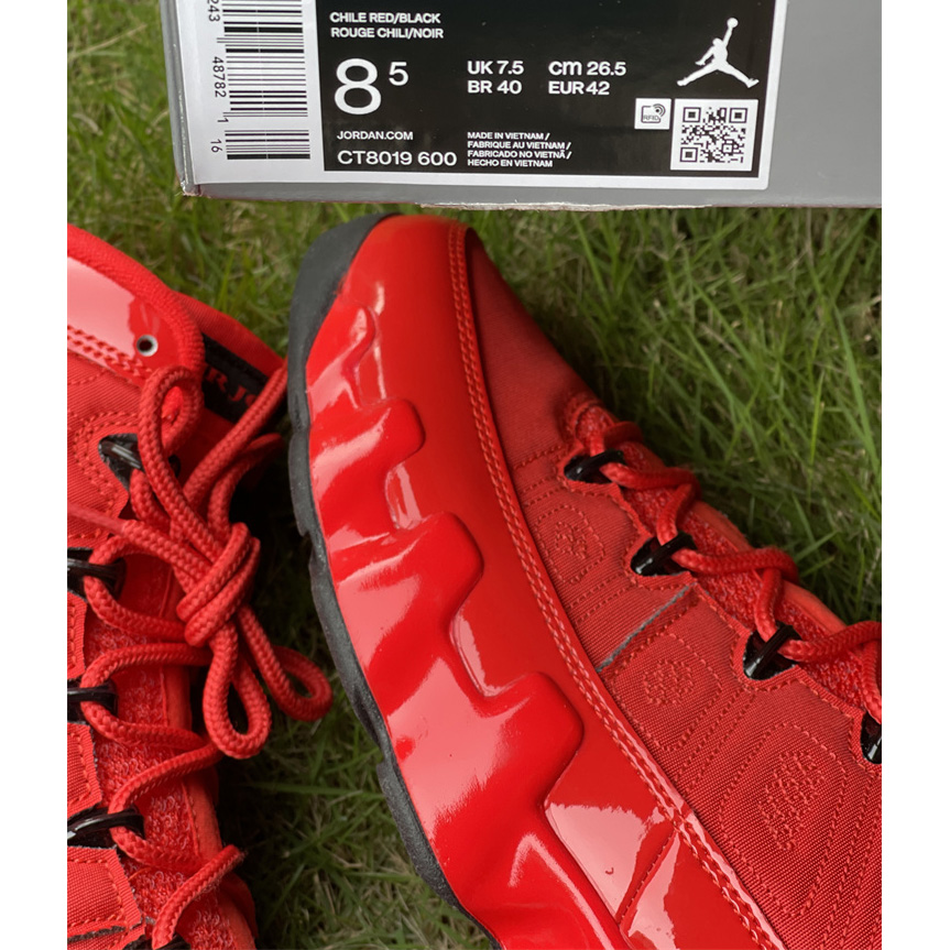Jordan AJ9 ''Chile Red'' Basketball Shoes - PerfectKickZ